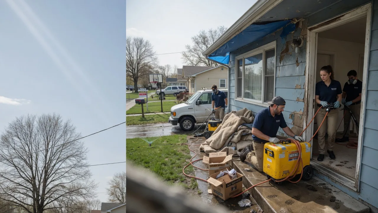 Basement Flood Cleanup in Tilleda, WI near me